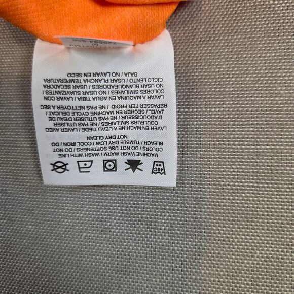 Nike Golf Women’s Dri-Fit Polo Shirt Orange Performance Top Size M NWT - Picture 14 of 16